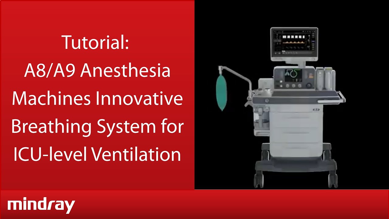 A8/A9 Innovative Breathing System for ICU-level Ventilation