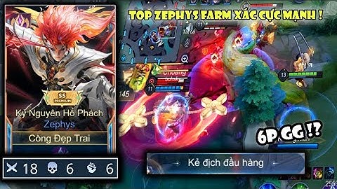 TOP ZEPHYS Hướng Dẫn GÁNH TEAM TRÊN RANK CHIẾN THẦN !