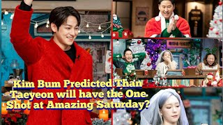 Kim Bum Cheers Up Taeyeon to get One Shot