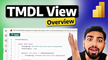 New TMDL Script Editor Overview | Power BI January 2025 Feature