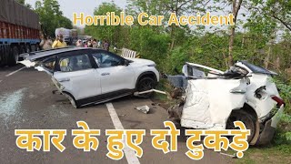 कार के हुए टुकड़े Car Crashes | Car Accidents @Deadlyvlogs1