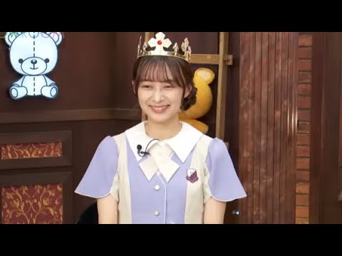 王冠が似合いすぎる鈴木絢音と弓木奈於