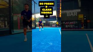 Coaching cue:“Smooth swing, heavy slice, smart placement.” #youtube #padel #shorts