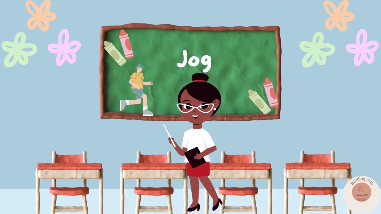 Word Family -og Reading with Author J.M. 