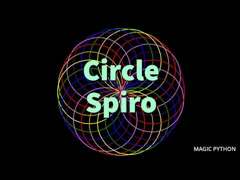 Python Turtle: Drawing Circles, Spiro Patterns, and Creating Dazzling Generative Art