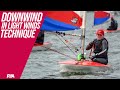 DOWNWIND LIGHT WIND SAIL CONTROLS Dinghy Sailing Techniques Tips For Sailing In 2 To 7 Knots 