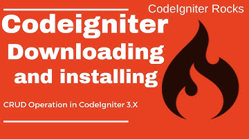 Downloading, install and setting Codeigniter | ajax in Codeigniter
