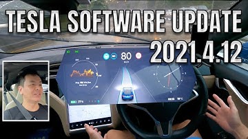 TESLA UPDATE 2021.4.12 HIGHWAY AUTOPILOT TESLA MODEL S AP1 Test Drive