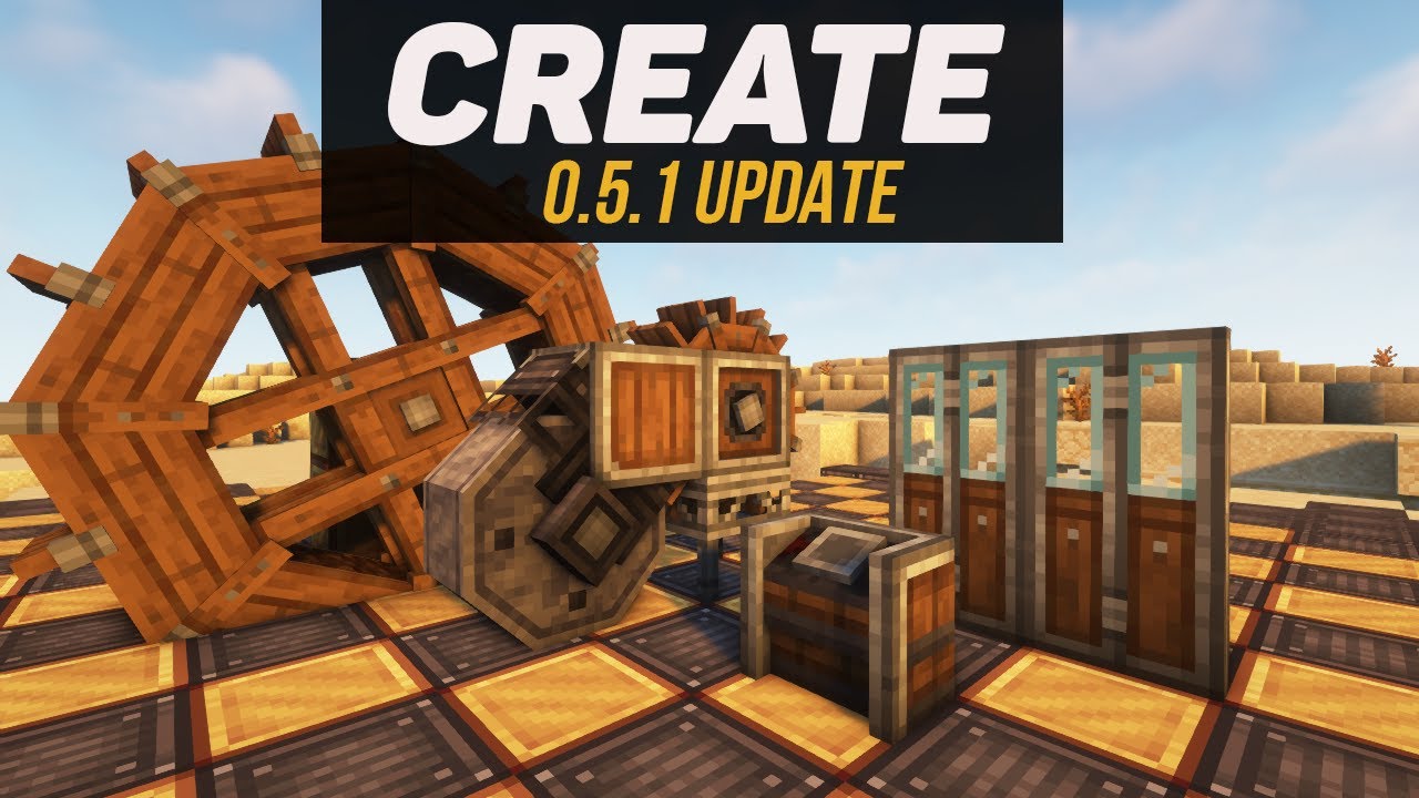 Create 0.5.1. Tutorial / guide. Rise and shine update (minecraft java edition)