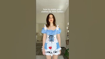 How to make your clothes FIT BETTER: