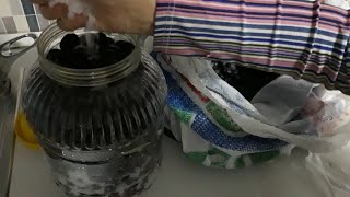 Sallama yöntemi ile siyah zeytin nasıl tatlandırılır tüm aşamaları /Zeytini uzun süre nasıl saklarız