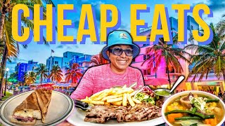 CHEAP EATS Food Tour in Miami Florida!
