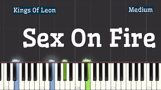 Kings Of Leon - Sex On Fire Piano Tutorial | Medium screenshot 4