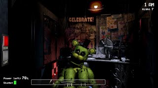 Hoax Emerald Freddy were added to FNaF 1... (FNaF 1 Mods)