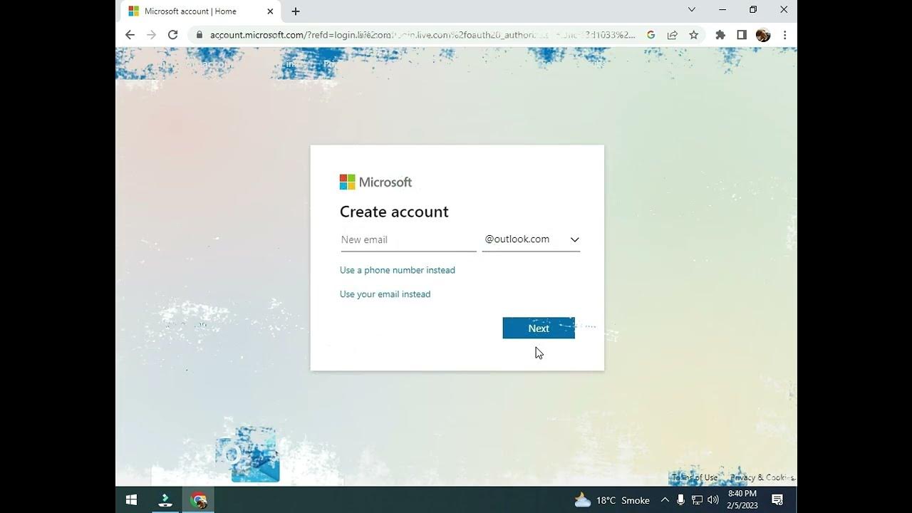 How to create microsoft account create account microsoft youtube