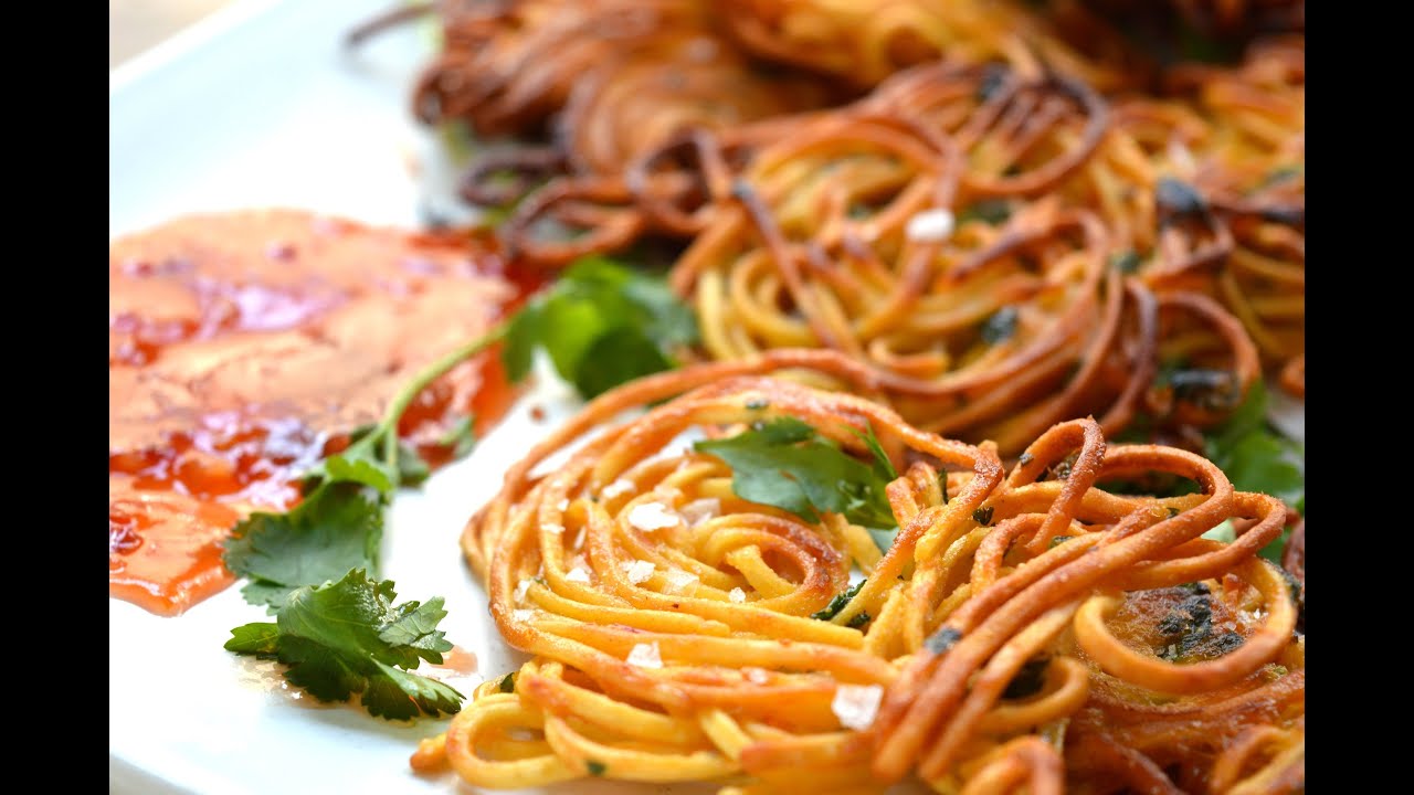 Sticky Fingers Noodle Fritters | The Dumpling Sisters