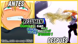 ✨SE PUSO A ENTRENAR PARA BAJAR DE PESO PERO...|• Resumen de 5min o más: Dumbell nan kilo moteru?