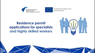 Who is a specialist? Residence permit applications for specialists and highly skilled workers