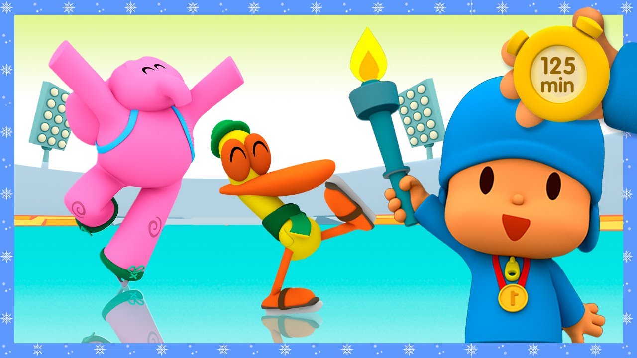 🏟 POCOYO GAMES 🏅 Viva as Olimpíadas e o melhor esporte com