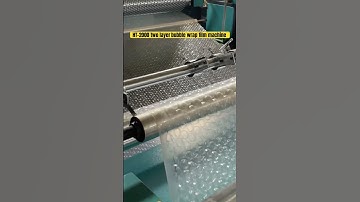 #bubblewrap air bubble film making machine #bubble #packing