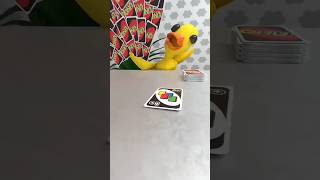 Have lucky are you in UNO? 😅 #animation #memes #babyduck