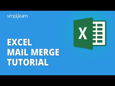 ვიდეო: რა არის ფოსტის შერწყმა Excel-ში?