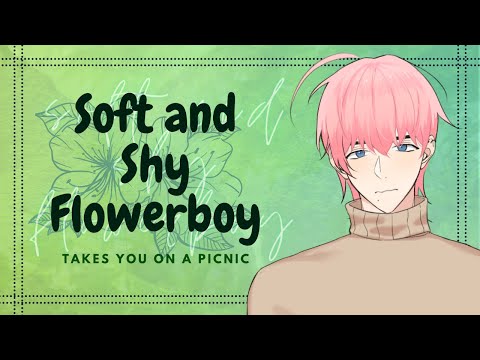 (ASMR) Soft and Shy Flower-Boy Takes You on a Picnic (Part 1) [Confession] [Friends to Lovers]
