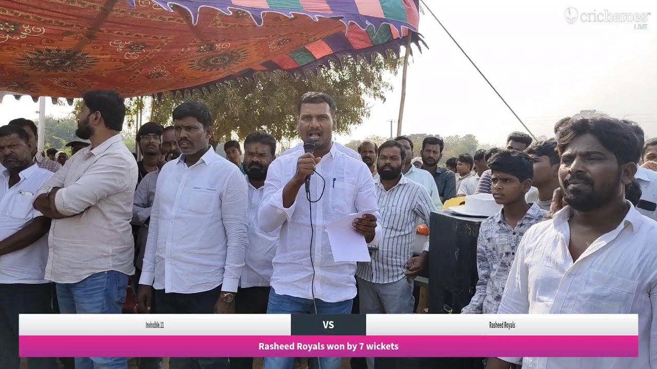 Invincible.11 vs Rasheed Royals live cricket match | Sulthanpur Premier League Season -6 live - Badr