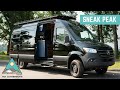 Van Life | Mercedes Sprinter | Custom Build Van Tour | Sneak Peek