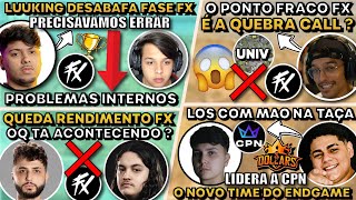 LUUKING DESABAFA FASE! LOS COM MÃO NA TAÇA! FX TEM QUEDA RENDIMENTO! PONTO FRACO FX REVELADO?