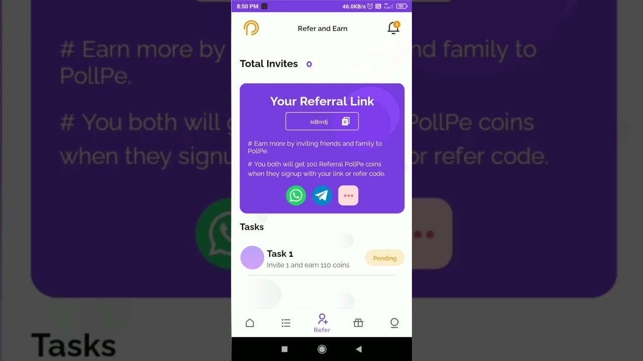 pollpe earning app link in discription || 