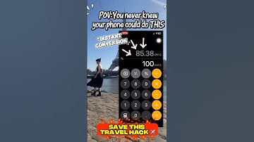 Hidden iPhone Trick: Turn Your Calculator into a Currency Converter! ✈️