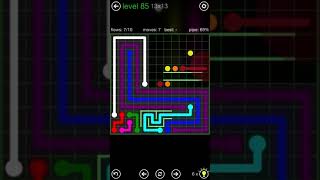 80 Flow Free game - Pathway pack - level 81 to 90 || #GamingWorld screenshot 2