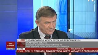 Władysław Serafin O Kontrowersjach Wokół Swojej Osoby Gość Poranka, Tvp Info 21.05.2013
