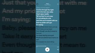 Shawn Mendes - Mercy [sped up + lyrics] Resimi