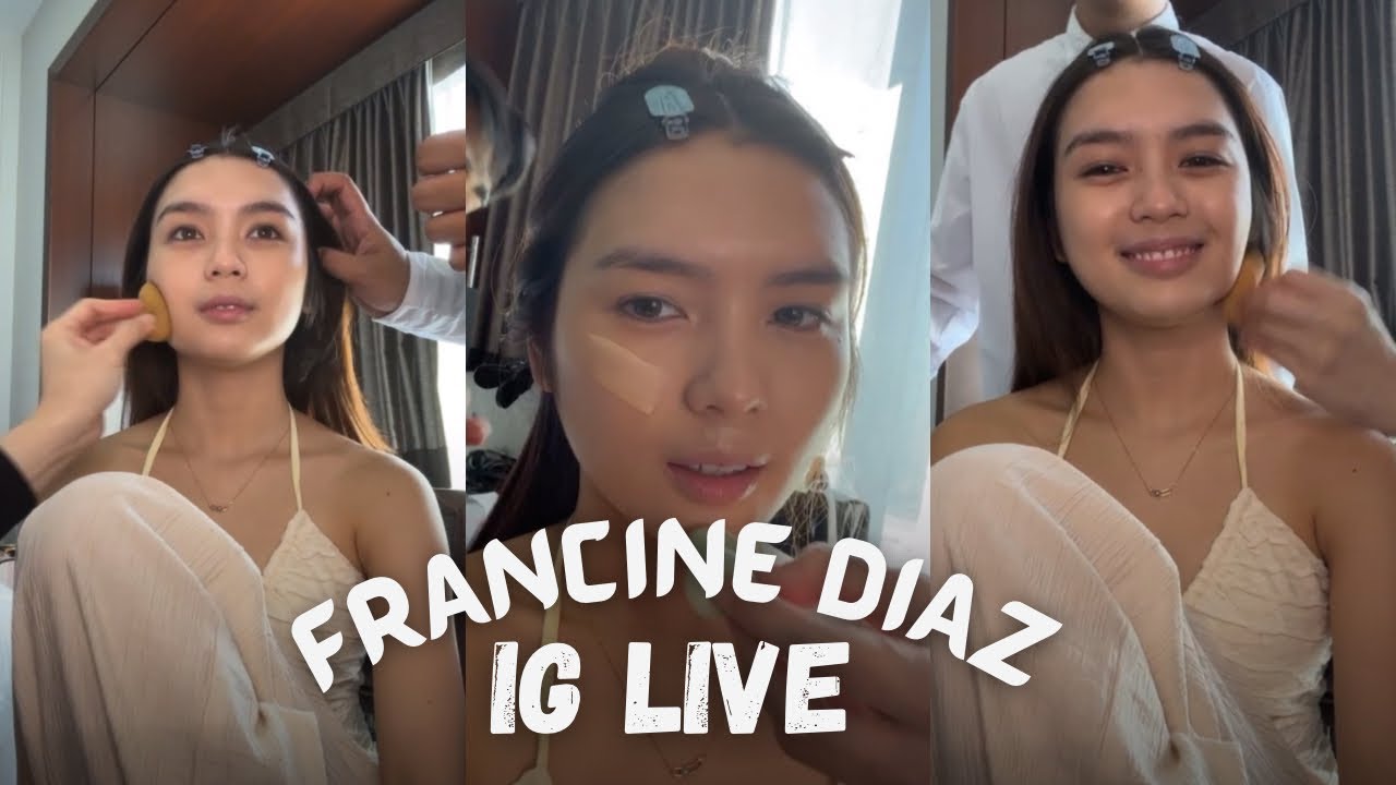 Francine Diaz IG Live | April 10, 2024 