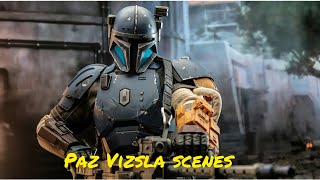 All Paz Vizsla scenes - The Mandalorian, The Book of Boba Fett