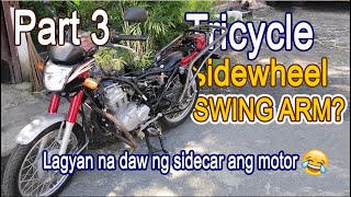 Welding: Tricycle Project (Side wheel swing arm) Part3