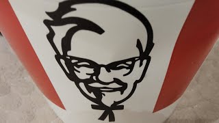 Купил острый бакет KFC но чтото пошло не по плану...