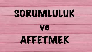 Sorumluluk Ve Affetmek Şule Kaya Demi̇rkiran