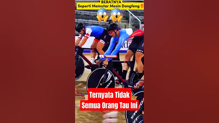Ternyata Seperti Ini Cara MENGAYUH SEPEDA BALAP  #duniafakta #shorts