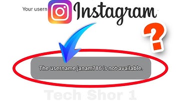 Instagram the Username Is Not Available Problem Solve