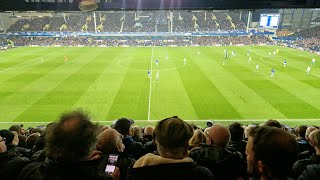 Everton Fc - pre match Spirit of the blues, siren, Z-cars. atmosphere at Goodison Park