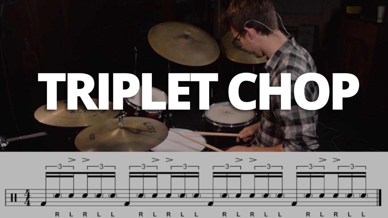 Quick 16th Note Triplet Lick - Free Drum Lesson - YouTube