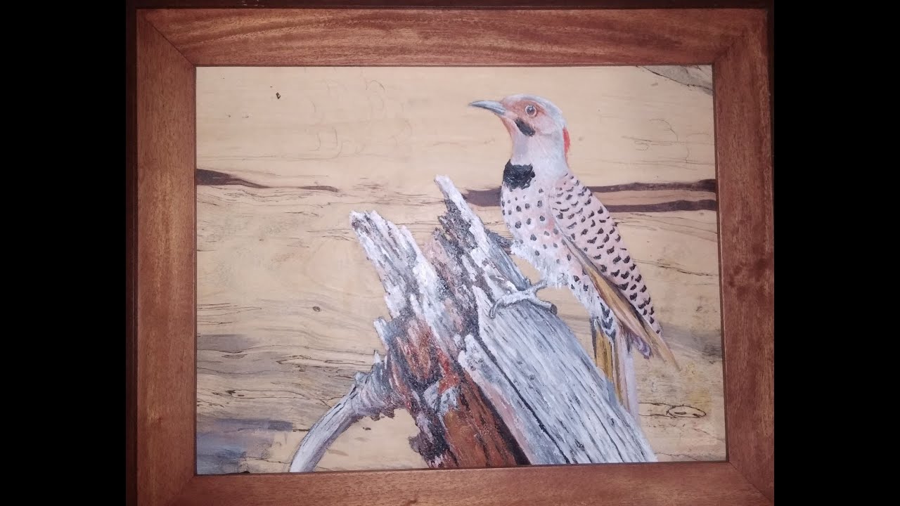 Oil paint in wood YouTube