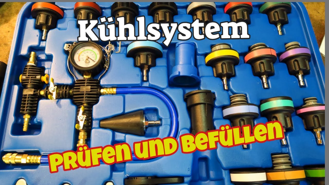 Kühlsystem prüfen / Kühlmittel wechseln - Unboxing - Hesselink CS 3003 