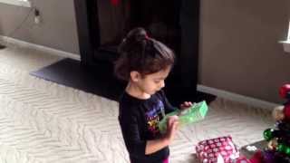 Aashvi Getting Christmas Gifts