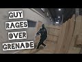 Grown men start yelling over an awful grenade throw - #34