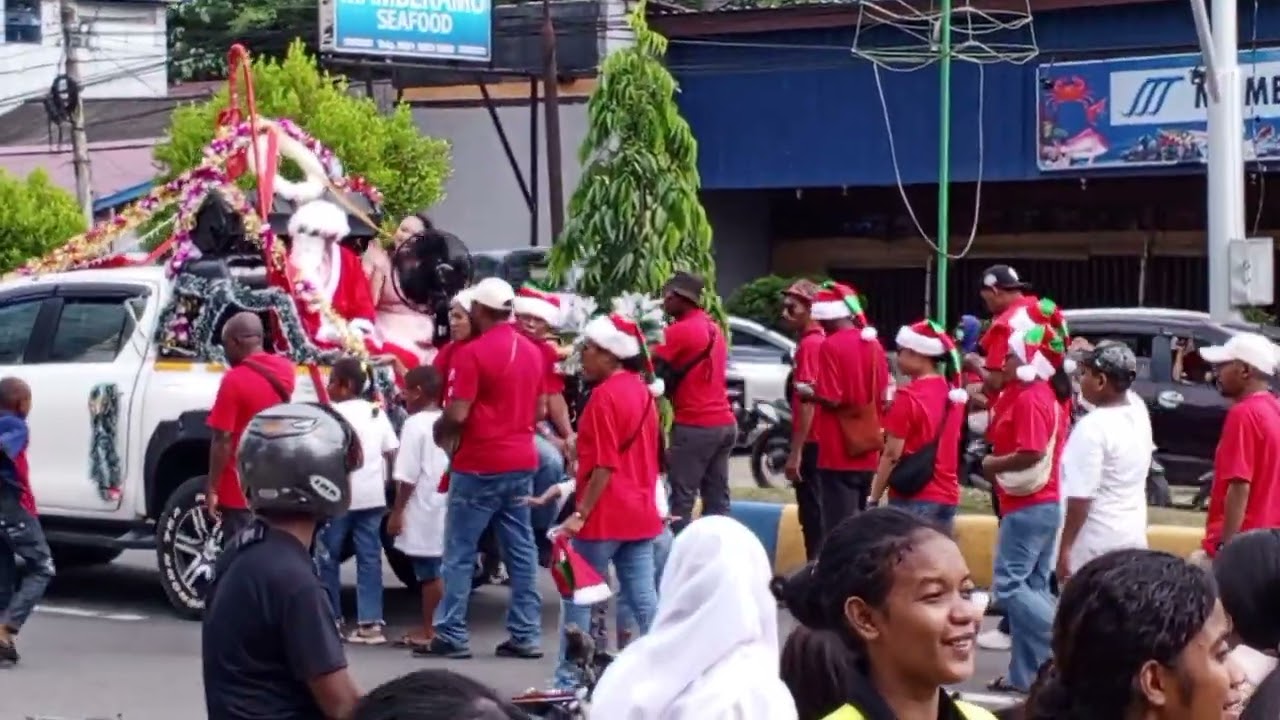 #Karnaval sinterklas 2 Desember 2024 kita Sorong #