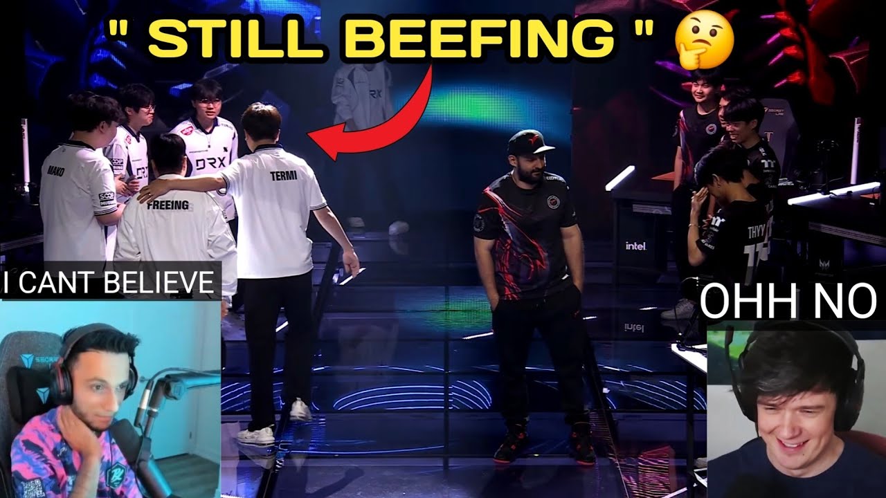 FNS & Sliggy Reacts To Frost vs Termi Drama Continues During Wlakouts at VCT Pacific